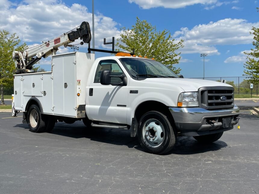 2002 ford f-350 boom truck