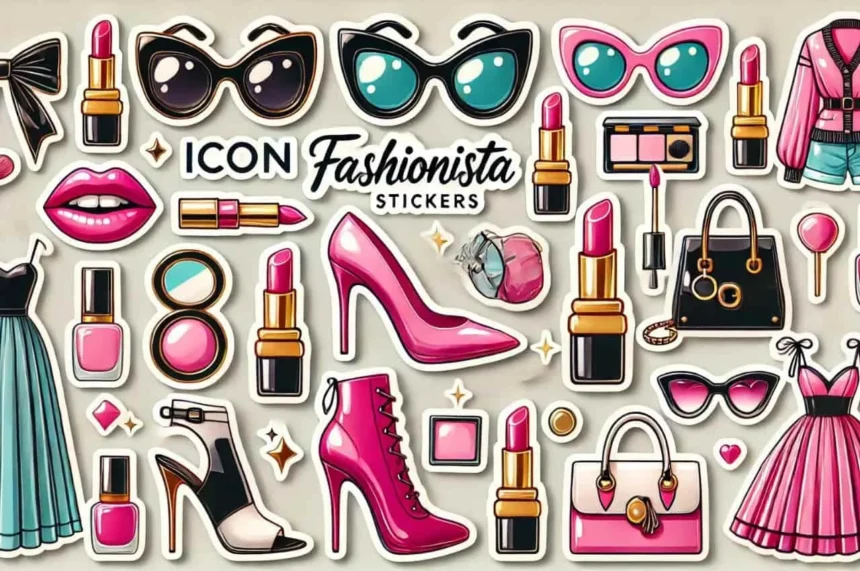 icon fashionista stickers