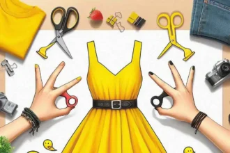 yellow dress rock paper scissors