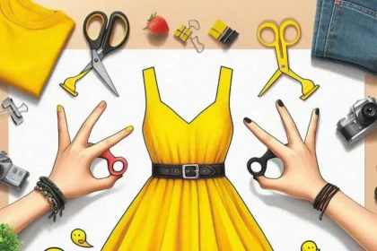 yellow dress rock paper scissors